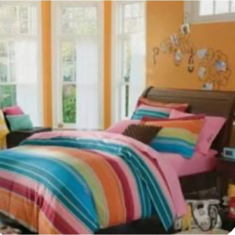 Pottery Barn bright multicolor